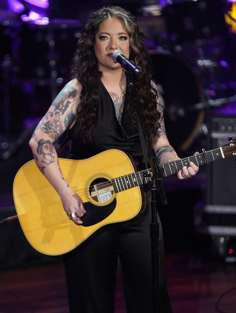 Ashley McBryde performs onstage during Naomi Judd: 'A River Of Time' Celebration