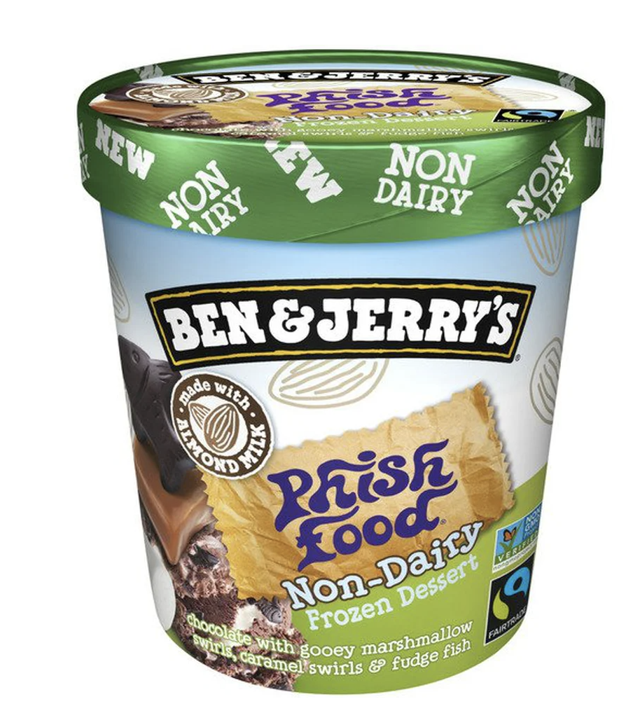 20) Ben & Jerry’s Non-Dairy Phish Food Frozen Dessert