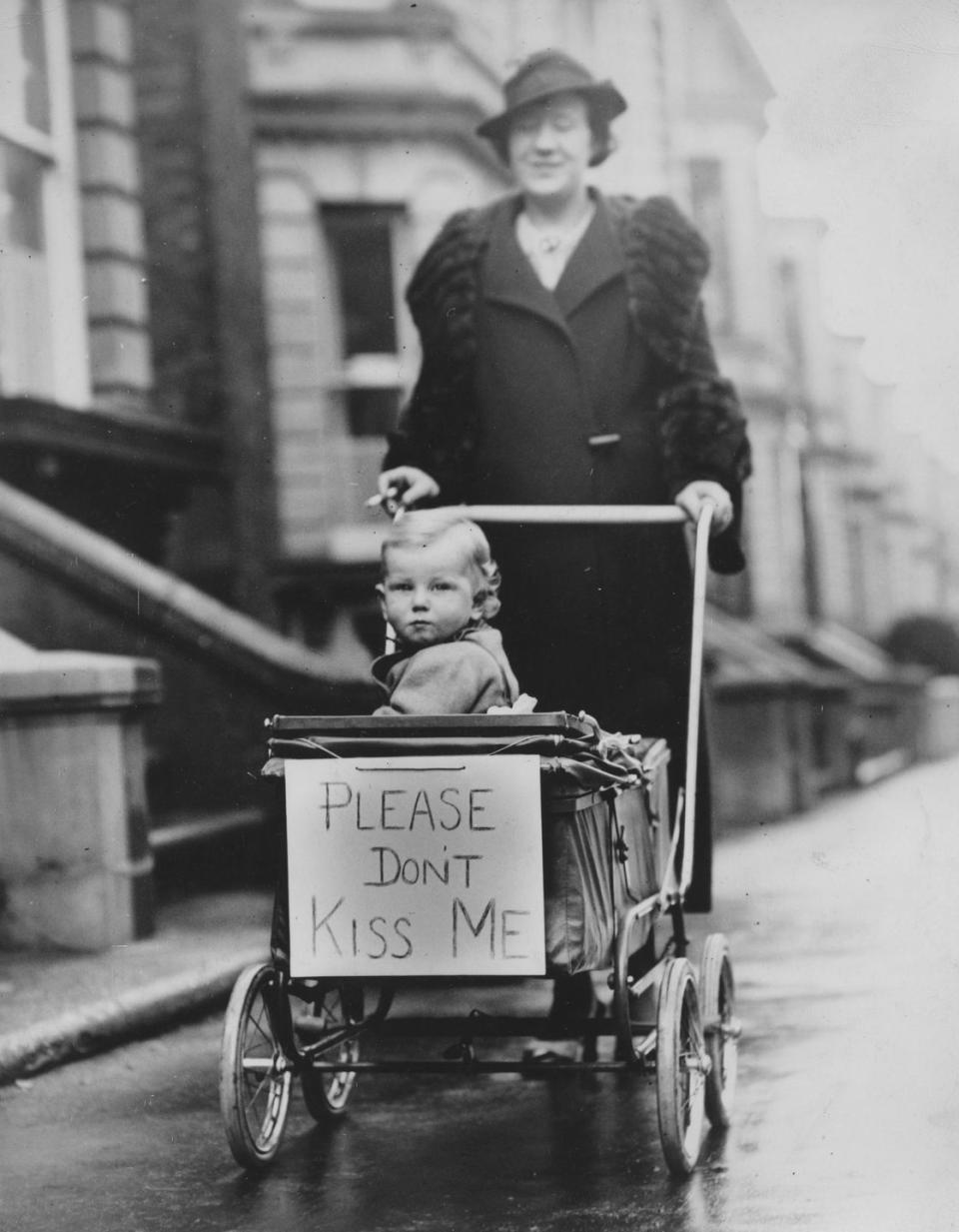 1920s: Keep on ignoring that baby.