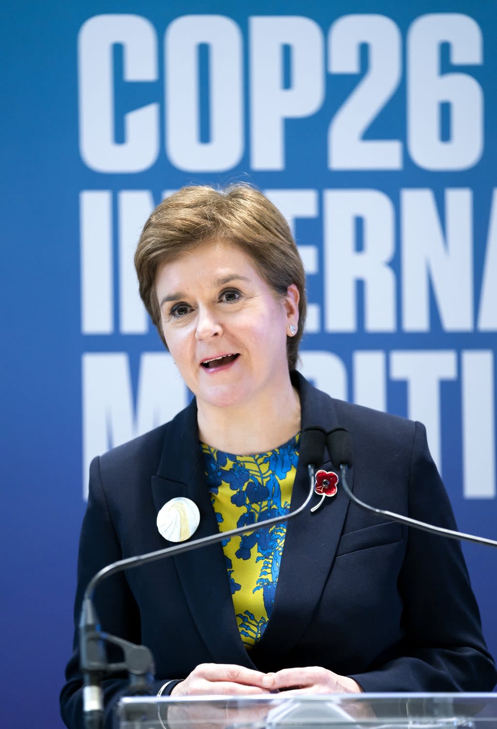 Nicola Sturgeon says there is no guarantee that Cop26 will be a success (Jane Barlow/PA) (PA Wire)