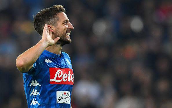 Mertens has blossomed into one of Europe's most dangerous finishers at Napoli (Getty)