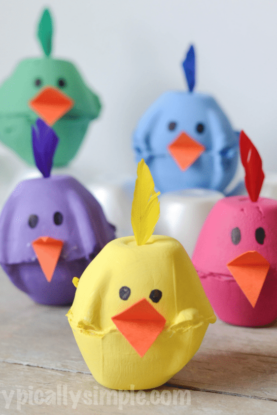 Easter Crafts – Easter Straws – Styled by Jess