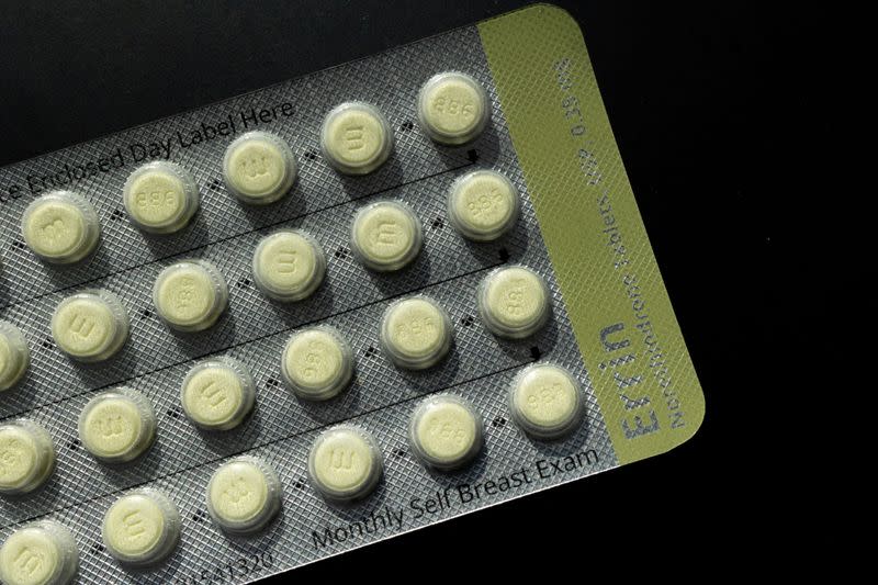 FILE PHOTO: Illustration shows a pack of birth control pills, in Philadelphia