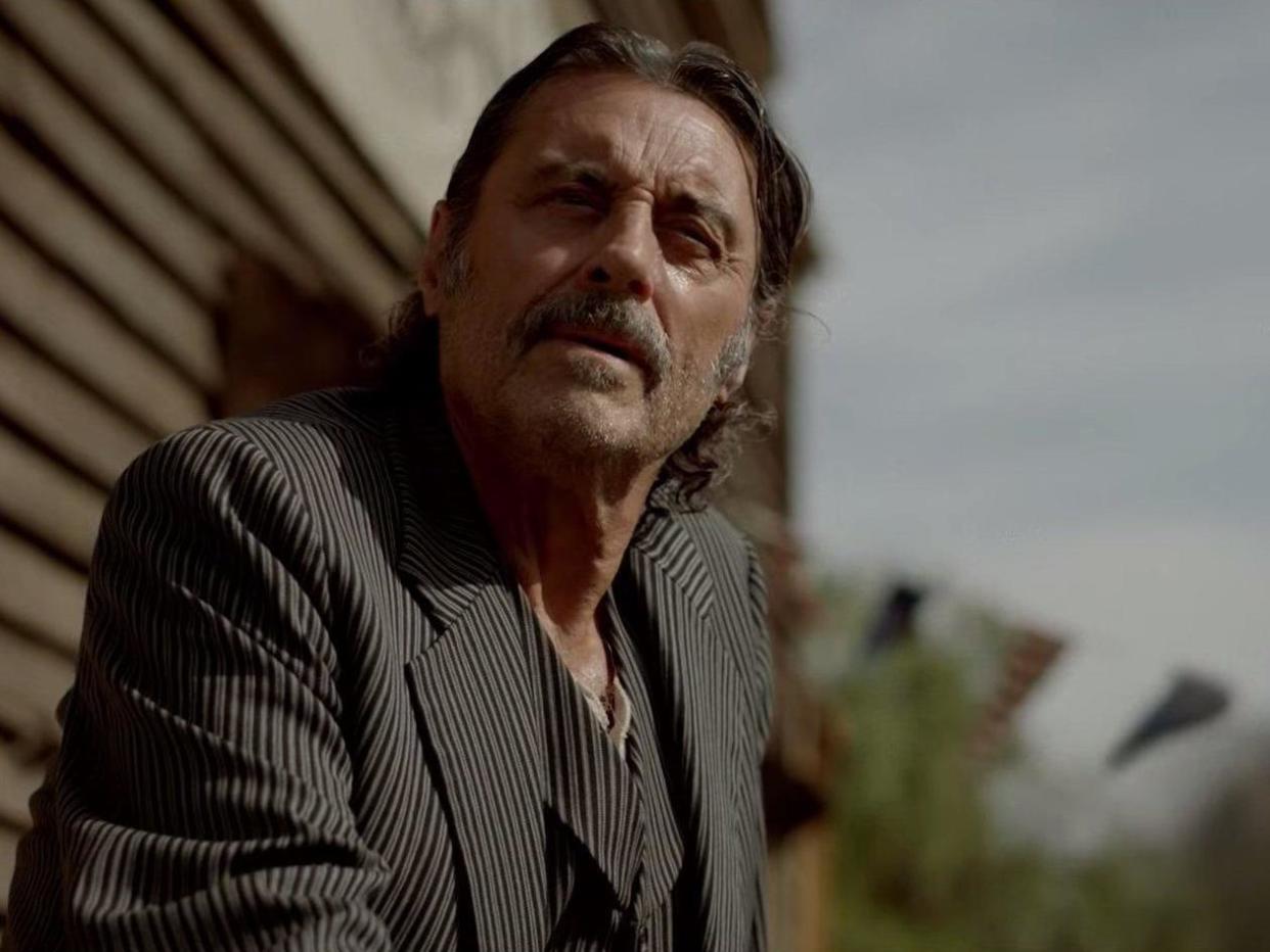 Ian McShane in Deadwood: The Movie (Credit: HBO)