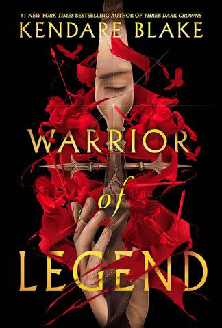 <p>Amazon</p> 'Warrior of Legend' by Kendare Blake