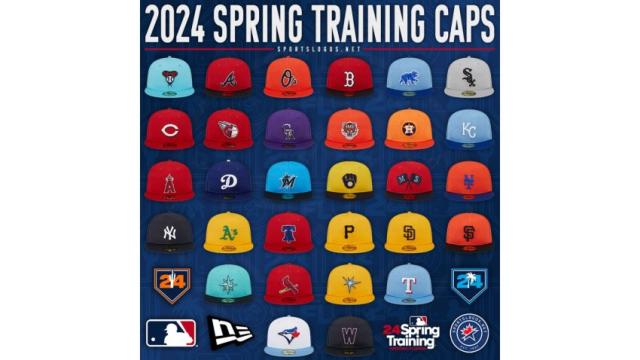 Spring Training hats: MLB hats for each team at 2023 spring training