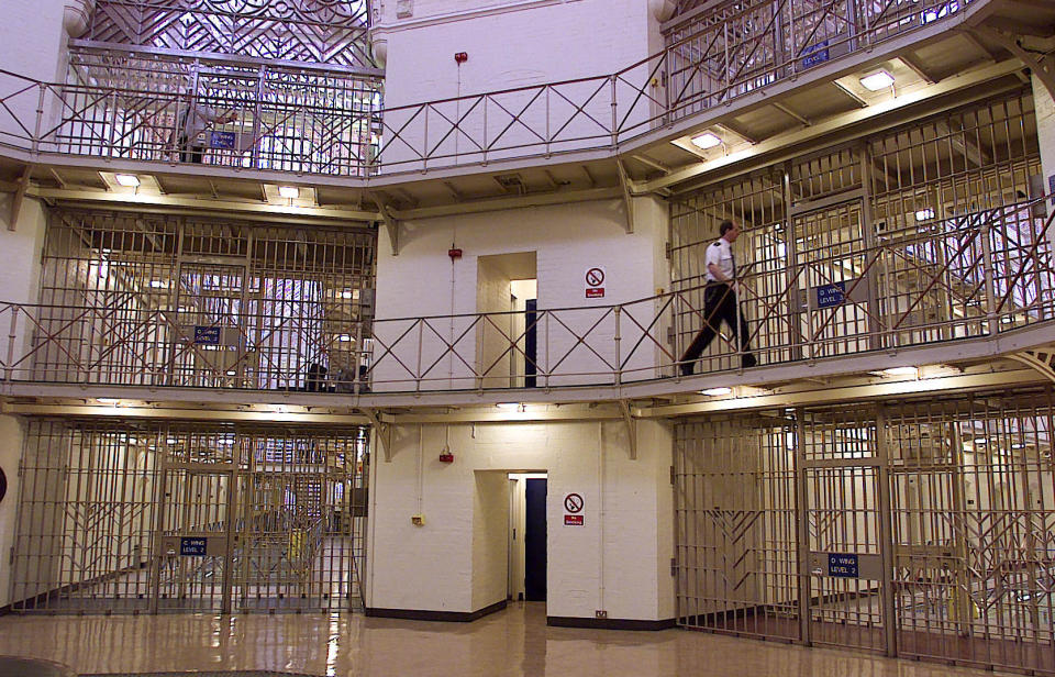 High capacity in Britain's prisons is fuelling violence, the prime minister is expected to say (Picture: PA)