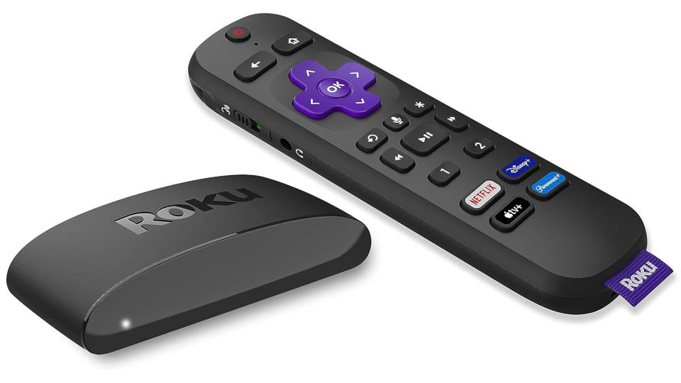  Roku Express 4K with Voice Remote Pro. 