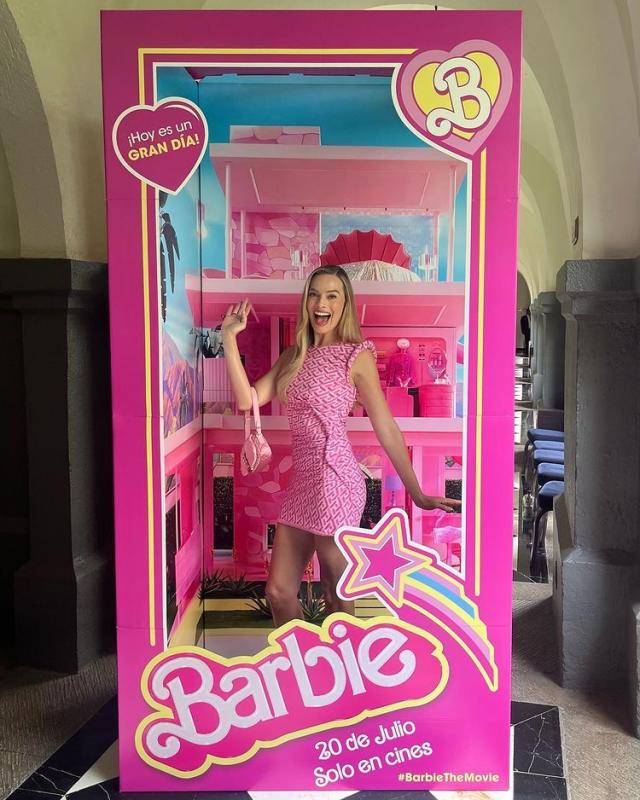 barbie chanel pink dress