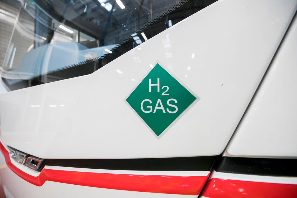 Hydrogen is being mooted as a possible fuel for heavy transport in the future (Liam McBurney/PA) (PA Archive)