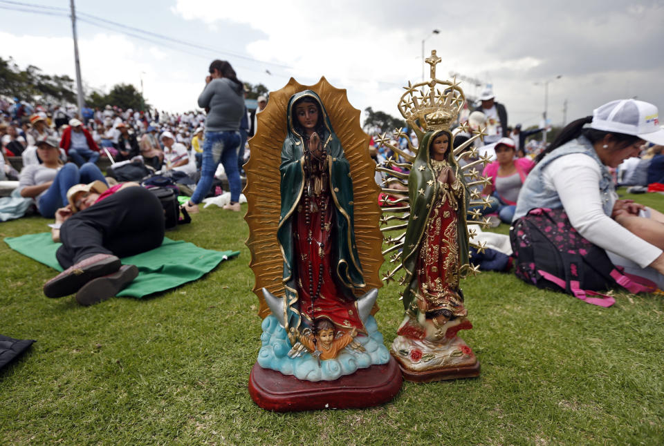 FOTOS: El Papa y su primer gran evento de masas en Colombia