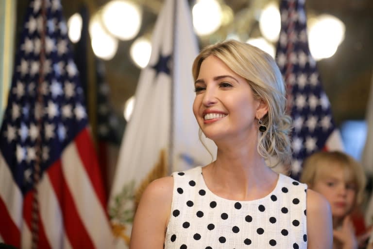 Ivanka Trump is US President Donald Trump's daughter and a White House adviser whose fashion brand makes clothing and footwear