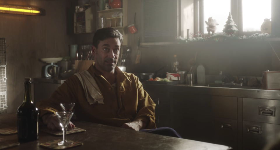 Jon Hamm starred in the Black Mirror Christmas special. (Netflix)