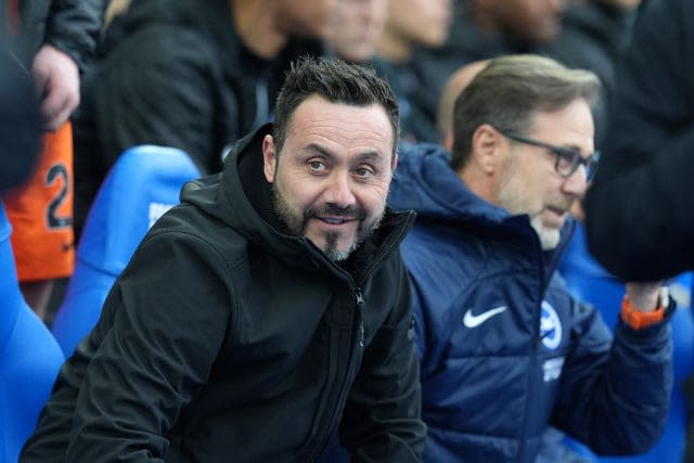 Brighton boss Roberto De Zerbi has a lengthy injury list