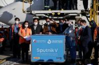 The first batch of the Sputnik V COVID-19 vaccine arrives in Bolivia