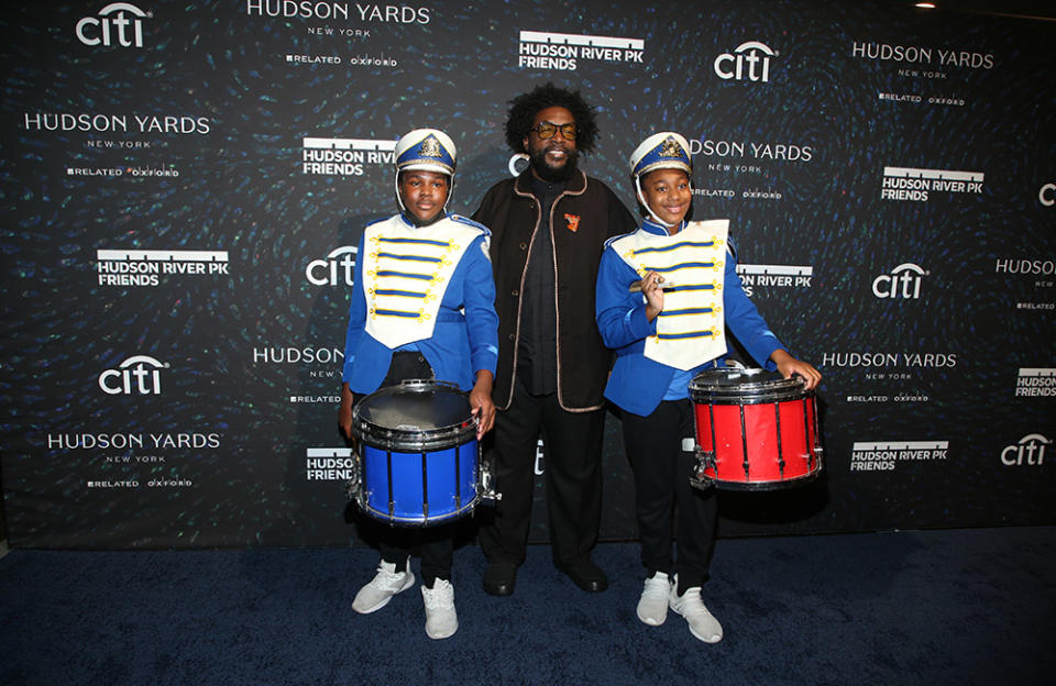 Questlove (C) attends 2022 Hudson River Park Friends Gala at Pier Sixty at Chelsea Piers on October 13, 2022 in New York City.