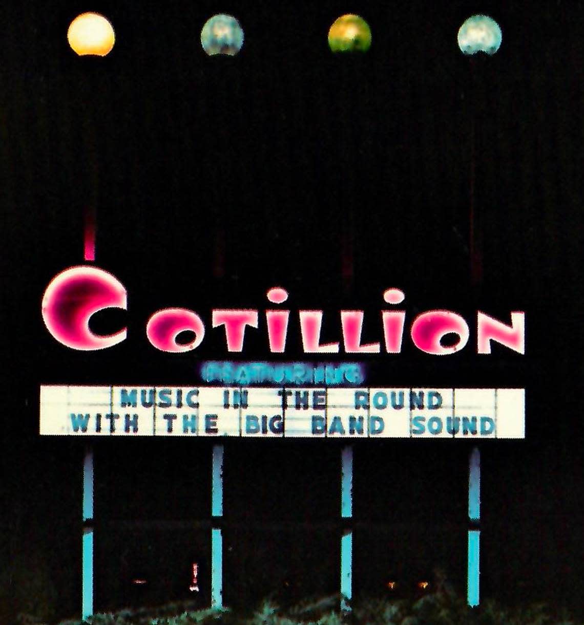 The Cotillion sign.