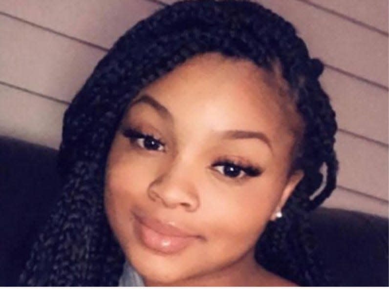 Daisha Corrina Butler, 23, was convicted of crimes that included first-degree murder in the July 2021 shooting death in central Topeka of Nevaeh Martinez, 17, shown here.