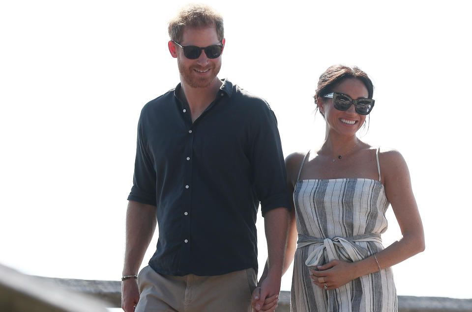 Erobern gerade Australien im Sturm: Prinz Harry und Herzogin Meghan. (Bild: Getty Images)