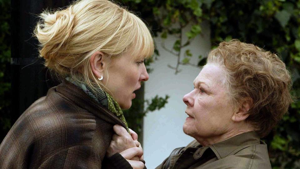 Cate Blanchett and Judi Dench in Notes on a Scandal. (Alamy)