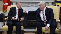 <p>Turkey’s President Recep Tayyip Erdogan (L) meets with U.S President Donald Trump in the Oval Office of the White House in Washington, U.S. May 16, 2017. (Kevin Lamarque/Reuters) </p>