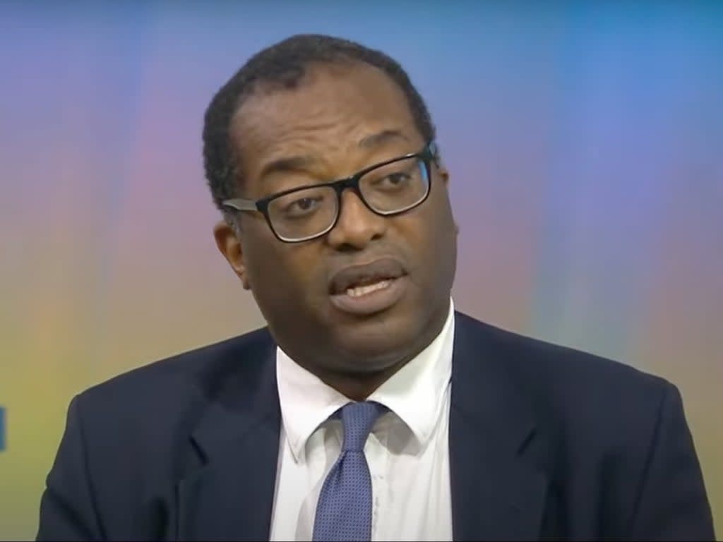 Kwasi Kwarteng explained why the government was quite right, just before it admitted it was quite wrong  (Sky News)