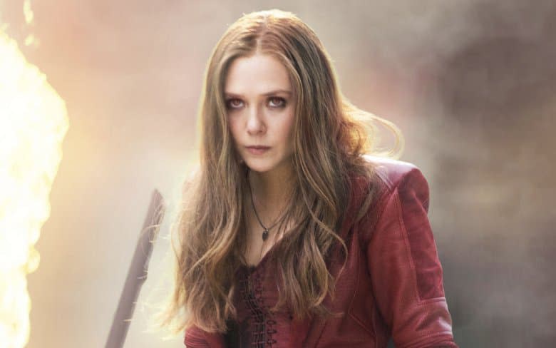 Elizabeth Olsen en Scarlett Witch dans les films Marvel - Marvel