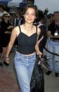 <p>Just a few months before she starred in <em>Father of the Bride Part II</em>, Williams graced the red carpet at the <em>Clueless</em> premiere wearing an extremely '90s outfit, choker, chunky heels, and all.</p>