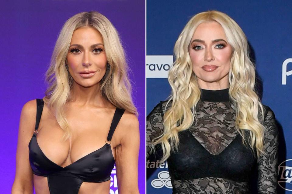 <p>getty (2)</p> From left: Dorit Kemsley and Erika Jayne