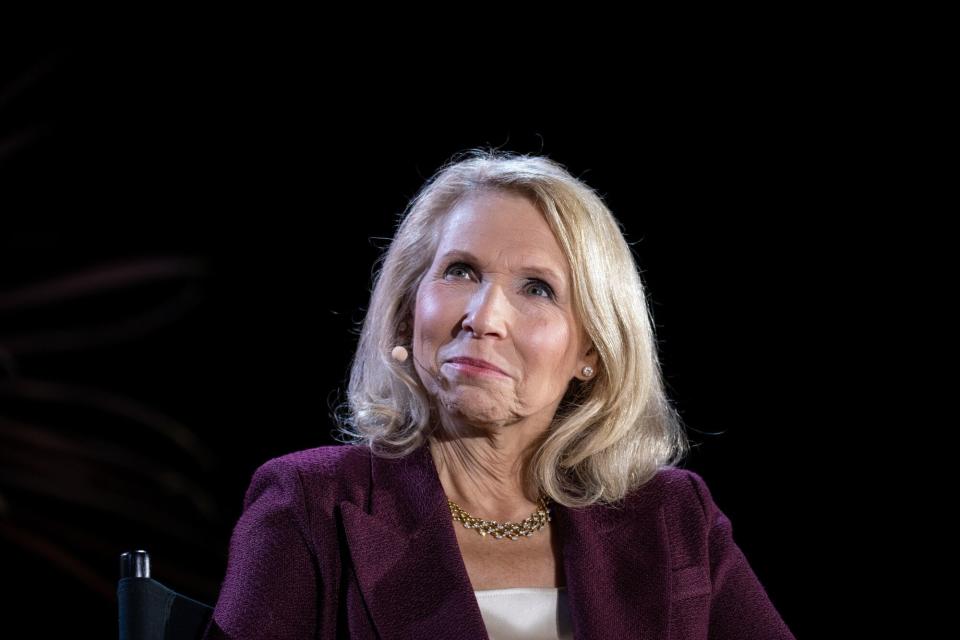 Paramount Global’s controlling shareholder Shari Redstone. (Getty Images)