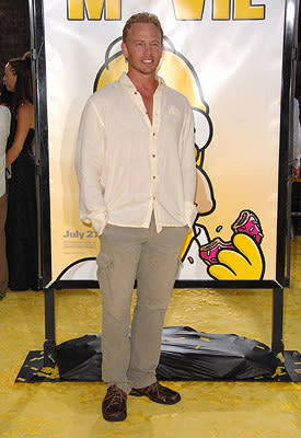 Ian Ziering at the Los Angeles premiere of 20th Century Fox's The Simpsons Movie