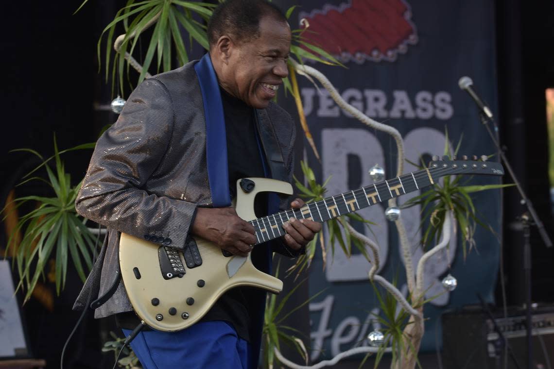 Lexington guitar and blues legend Tee Dee Young will headline at the Bluegrasss BBQ Fest on Saturday May 18 at Moondance Amphitheatre. Provided