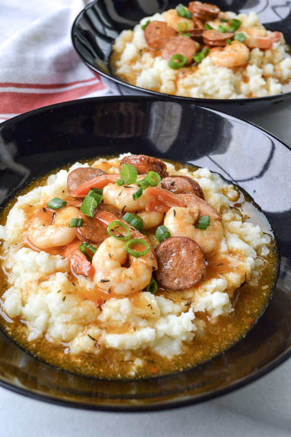 Whole30 Shrimp and "Grits"