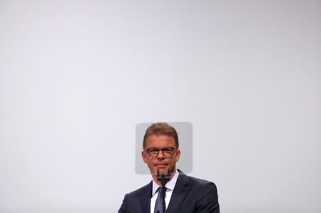 FILE PHOTO: CEO Sewing attends the annual shareholder meeting of Deutsche Bank in Frankfurt