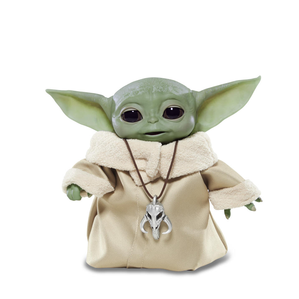 Product shot of Star Wars The Child Life Size Plush Yoda