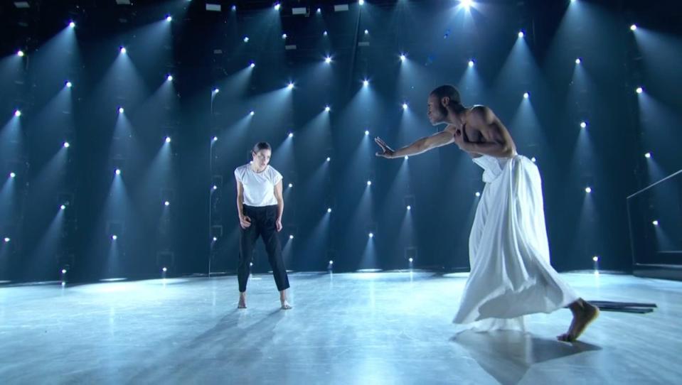 Taylor Sieve and Darius Hickman on “So You Think You Can Dance.” (Photo: Fox)