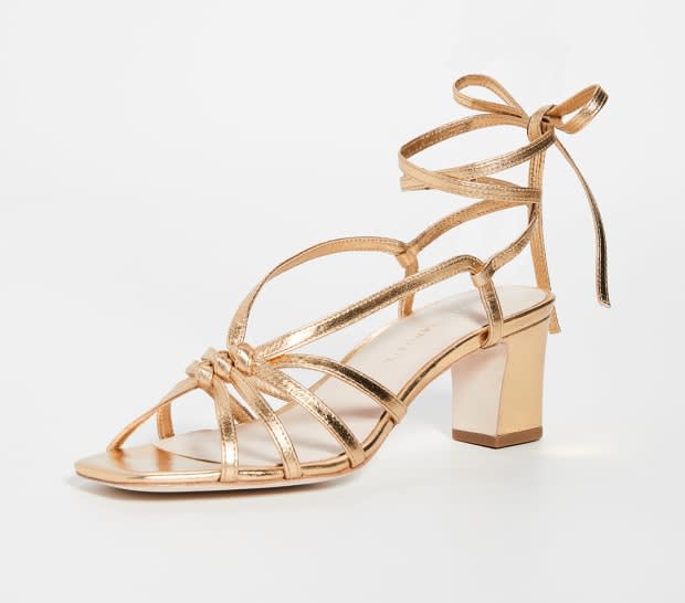 <p>Loeffler Randall 'Libby' Knotted Wrap Sandals, $350, <a href="https://rstyle.me/+Q3llaKD0F8HXMvz4Q-mrwQ" rel="nofollow noopener" target="_blank" data-ylk="slk:available here;elm:context_link;itc:0;sec:content-canvas" class="link ">available here</a>.</p>