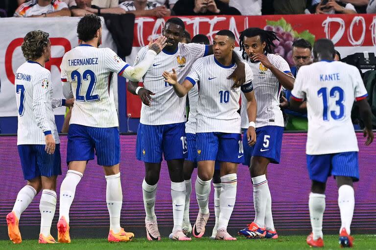 Francia le ganó por la mínimo diferencia a Austria en su debut en la Eurocopa 2024