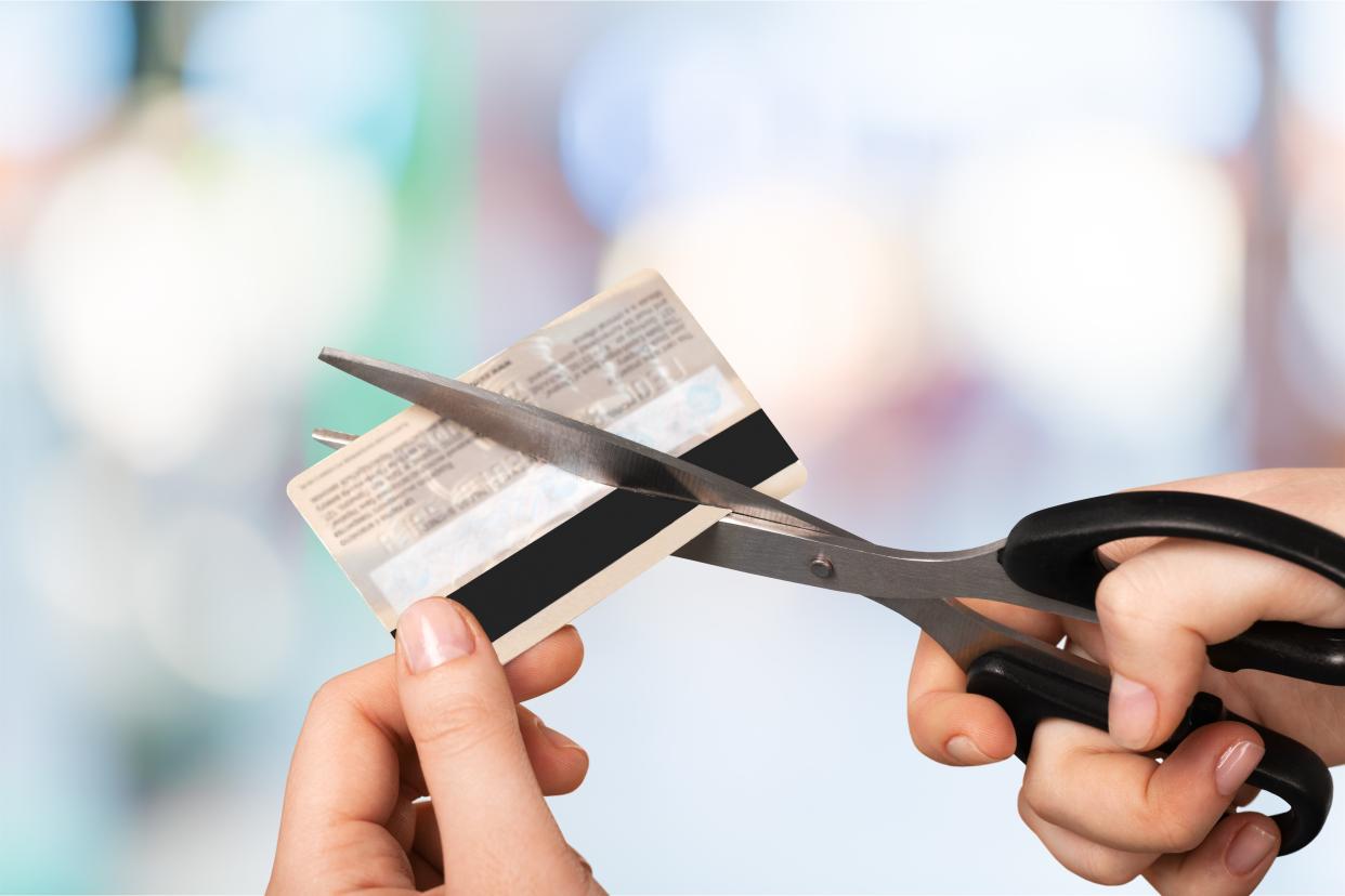 Closing a credit card won't erase its history for seven to 10 years. (Photo: artisteer / Getty Images)