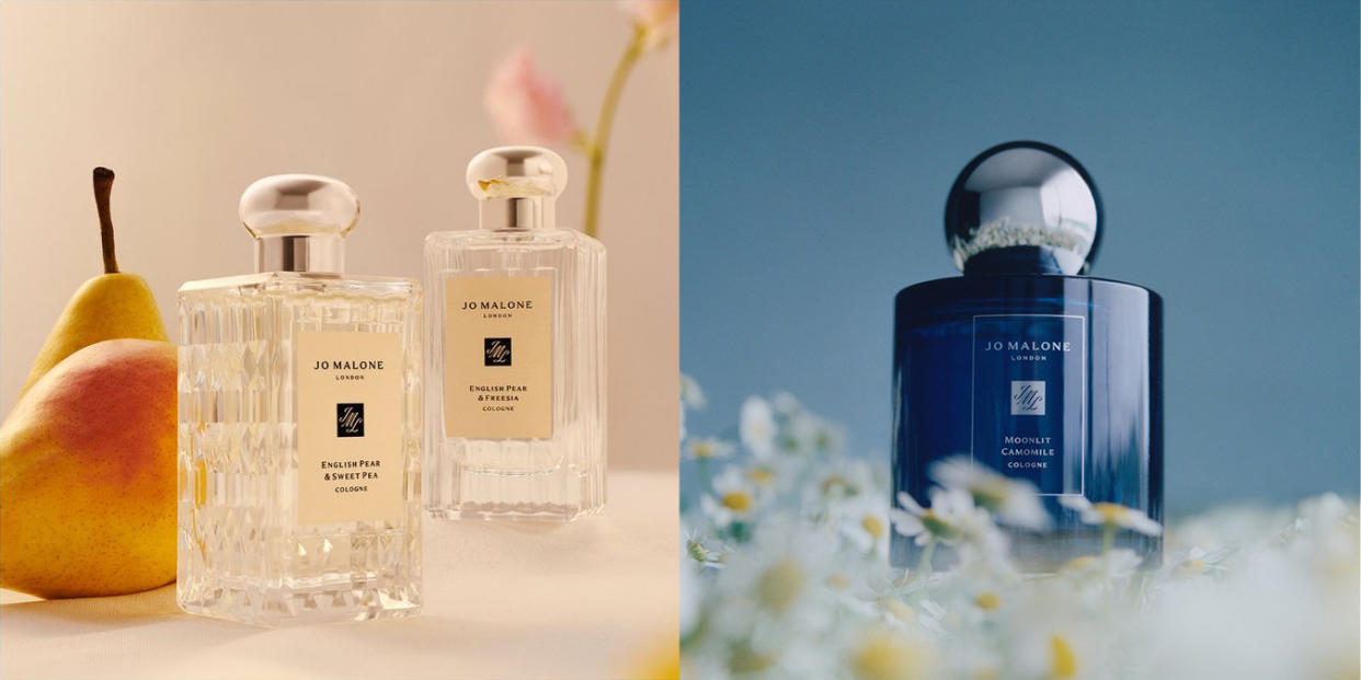 English Pear and Sweet Pea Cologne (left) and Moonlit Camomile Cologne. (Photo: Sephora SG)