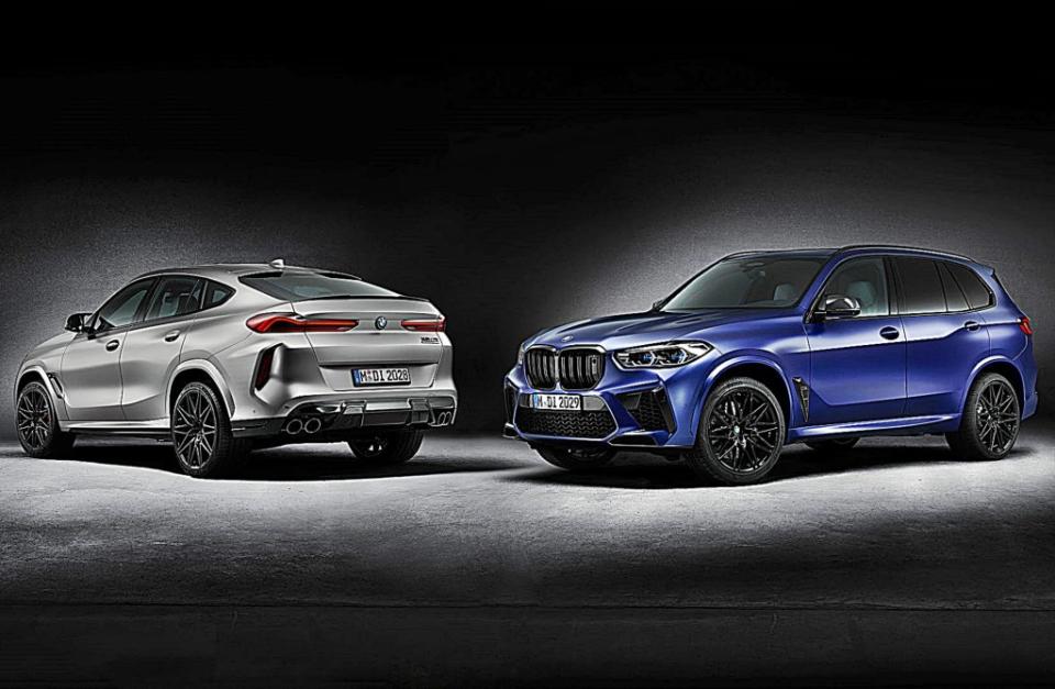 BMW X5M 和X6M Competition First Edition首發限量版開賣，但過