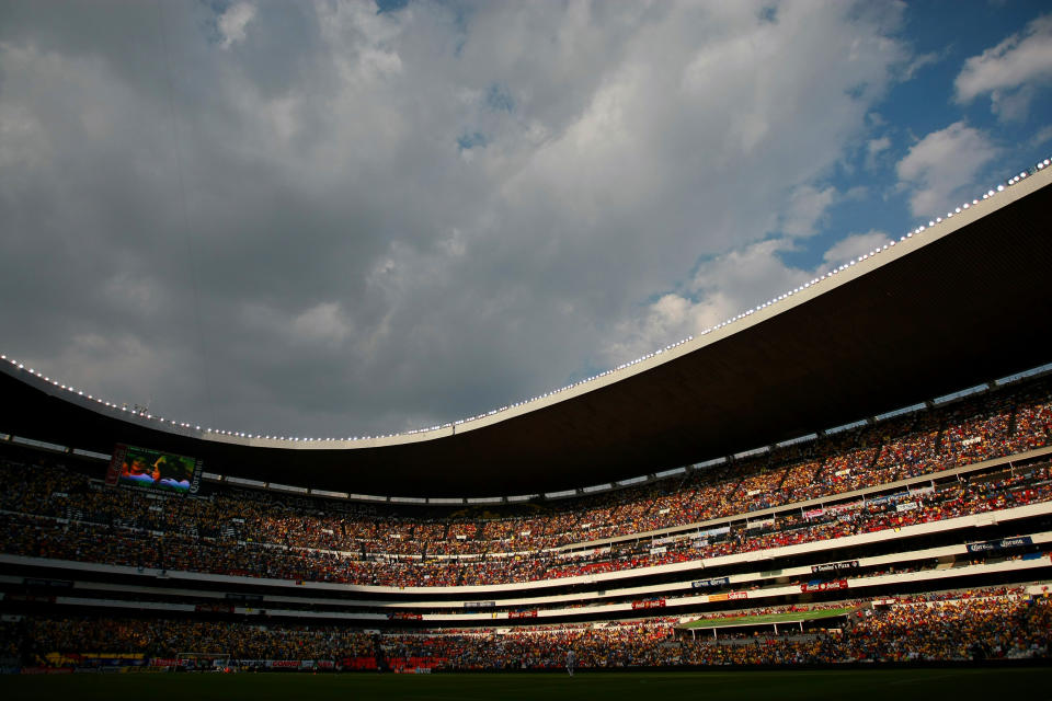 Vista panoramica del estadio Azteca. (Foto: Francisco Estrada/JAM MEDIA)