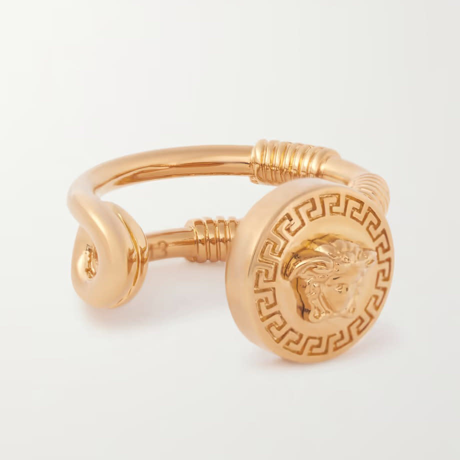 Versace Gold-Tone Ring