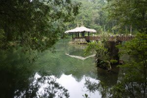 阿里山姐妹潭。（圖／旅遊資訊王）