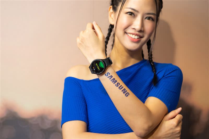 Galaxy Watch6系列推出全新心率區間指南功能。（圖／台灣三星提供）