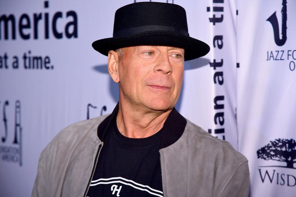 Bruce Willis attends the 17th annual A Great Night In Harlem at The Apollo Theater in 2019 in New York.