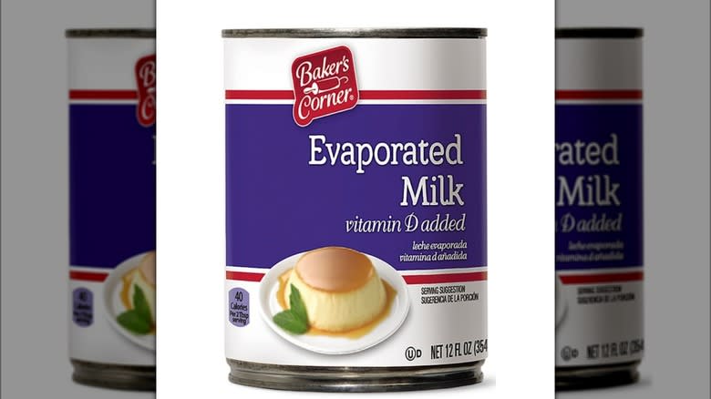 Baker's Corner evaporated milk