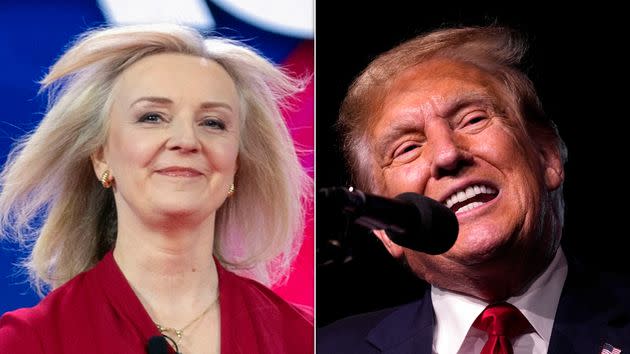 Liz Truss and Donald Trump