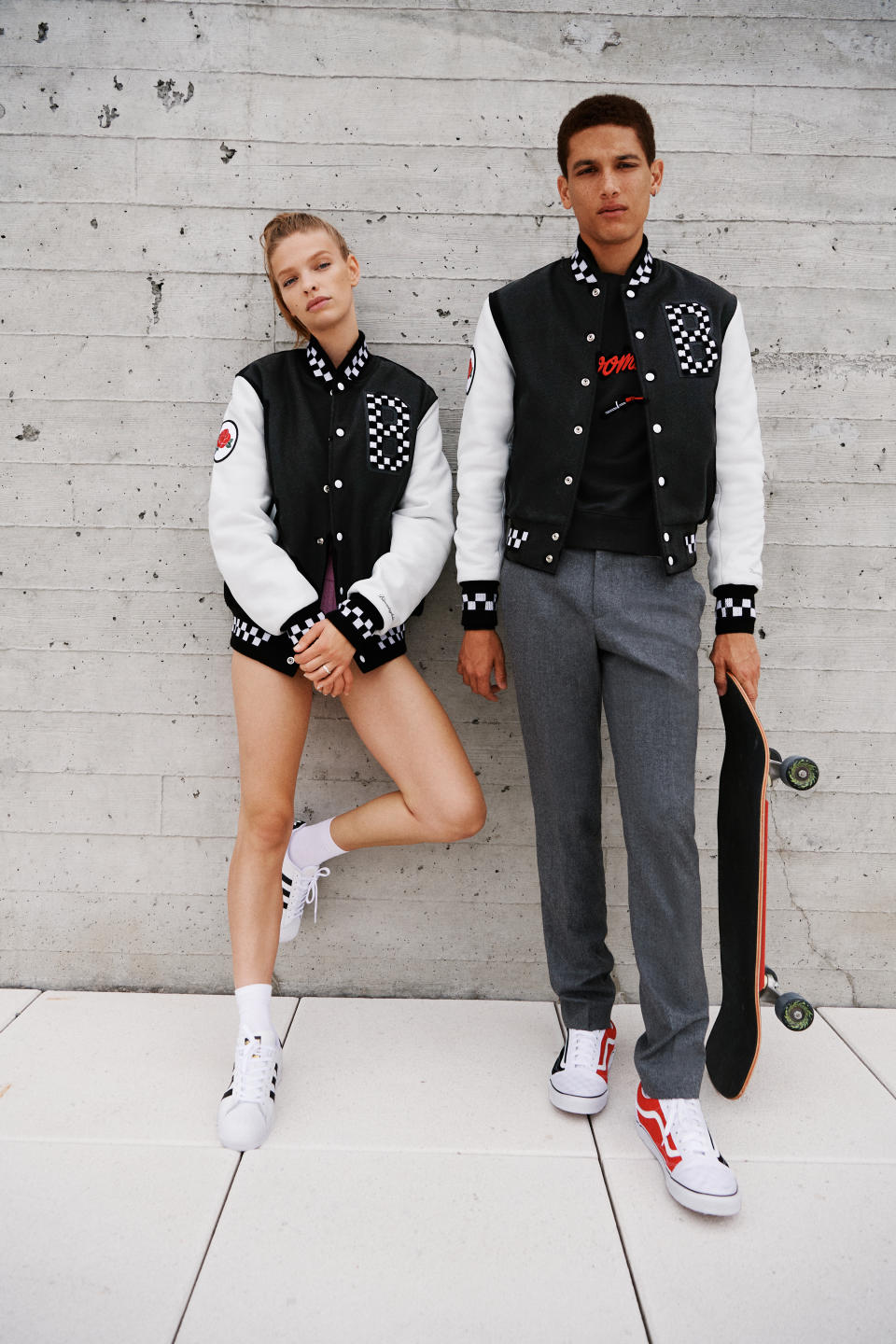 Bloomie’s varsity jackets.