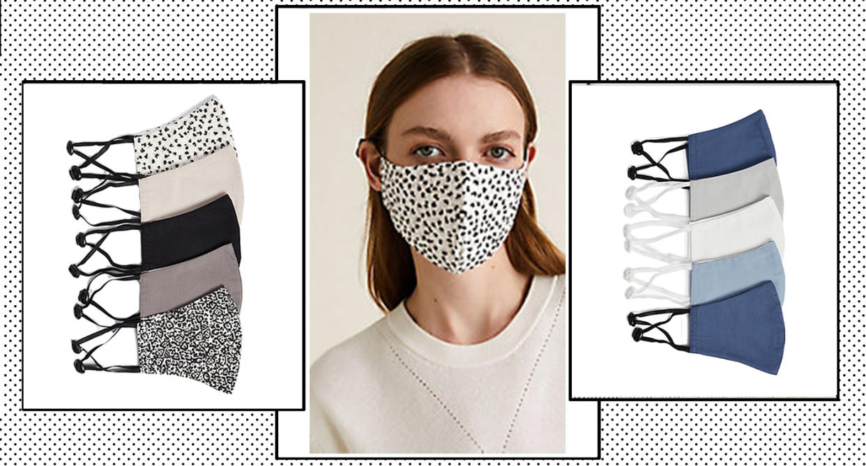 M&S restock sell-out non-medical face coverings to meet the demand.  (Marks and Spencer/ Yahoo Style UK)